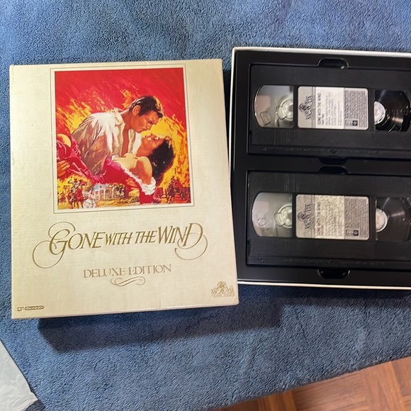 Gone With The Wind Deluxe Edition VHS tapes! In VERY GOOD SHAPE! - Picture 9 of 15